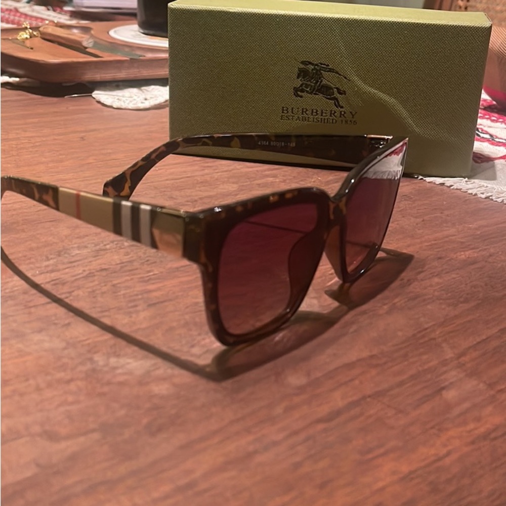Burberry Tortoise Sunglasses
